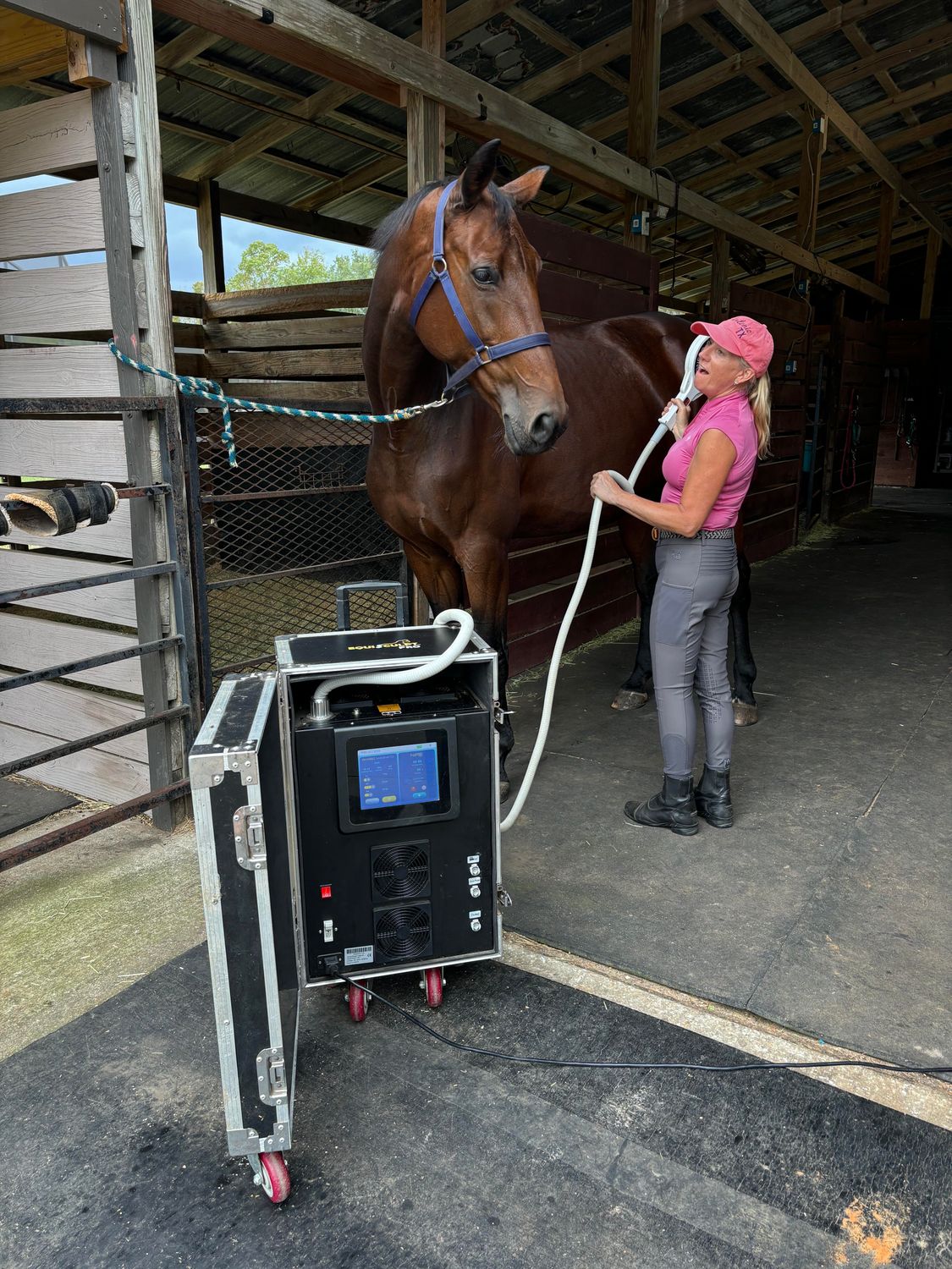 The PRO PEMF Paddle + Infrared Wand