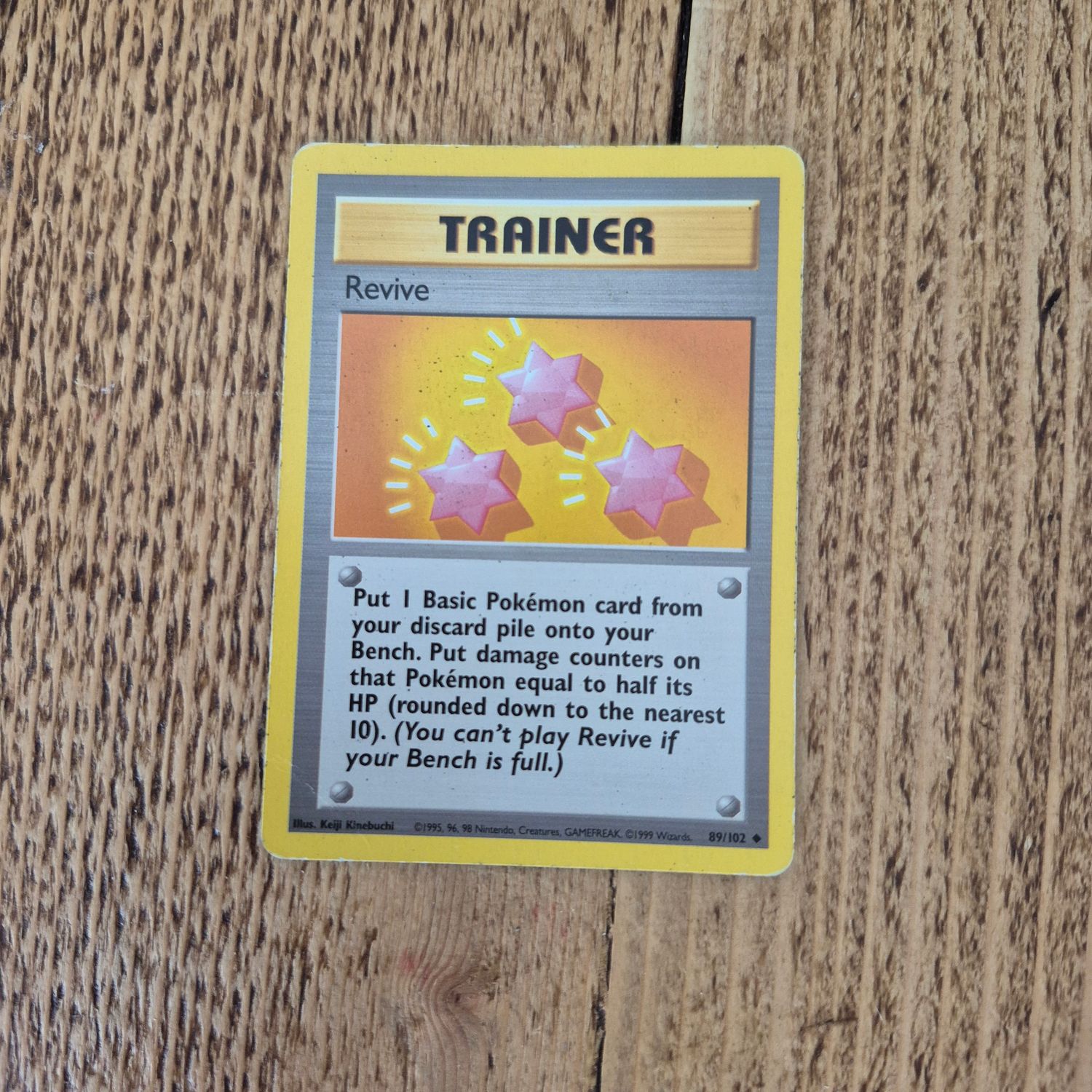 89/102 Revive (U) Pokmon TCG: Base Set