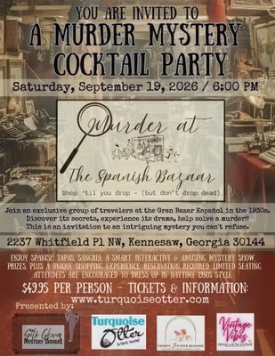A Murder Mystery Cocktail Party