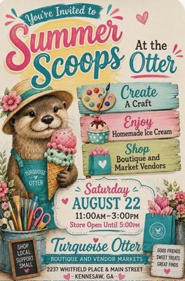 Summer Scoops at the Otter - Aug 22 11:00-3:00 Free Event