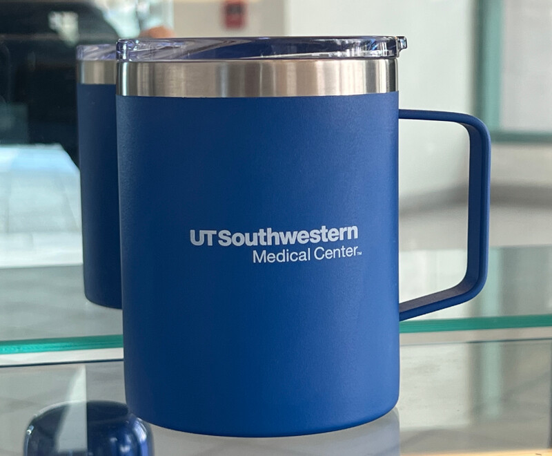 UTSW  Vacuum Insulated Coffee Mug w/Handle 12 oz.
