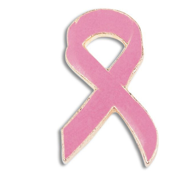 1&quot; Pink Ribbon Cancer Pin