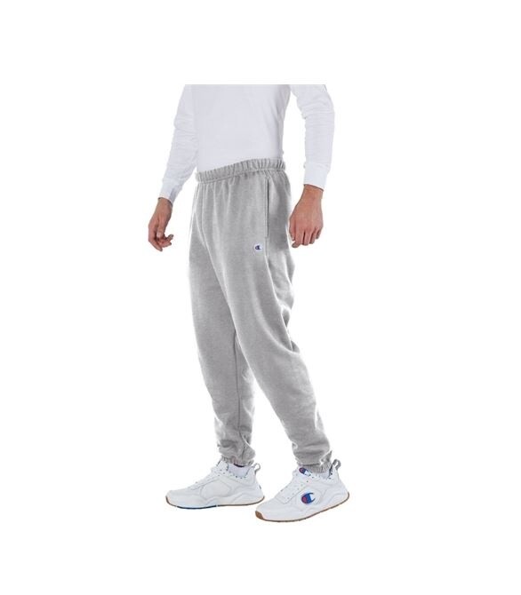 Champion Men&#39;s Reverse Weave Jogger Pant, Color: Charcoal Heather, Size: S