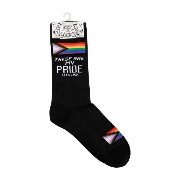 These Are My Pride Socks Black