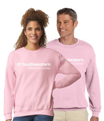 UTSW Light Pink Crewneck sweatshirt