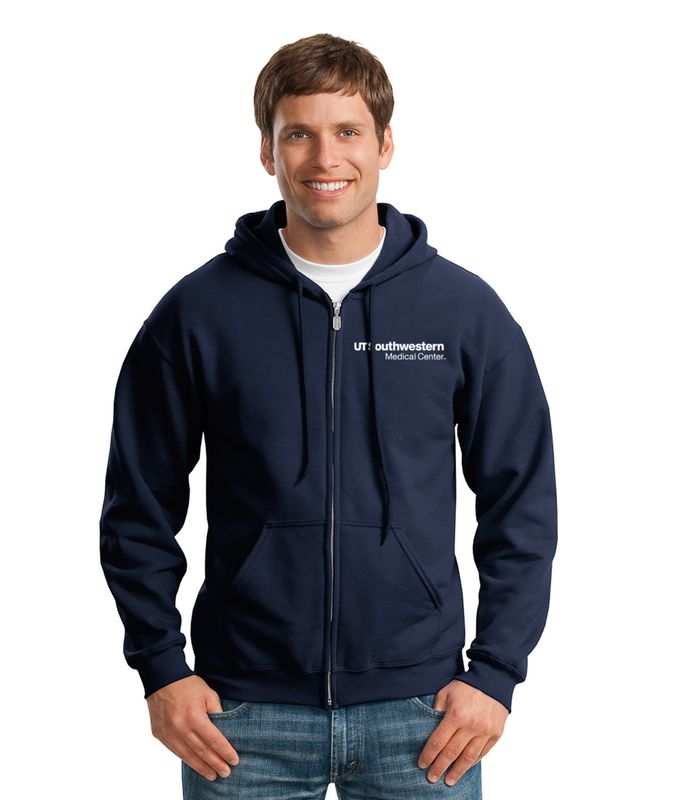 UTSW Heavy Blend Full-Zip Hooded Sweatshirt