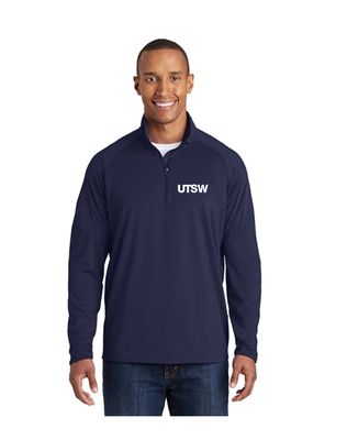 Mens UTSW Sport 1/4-Zip Stretch Pullover