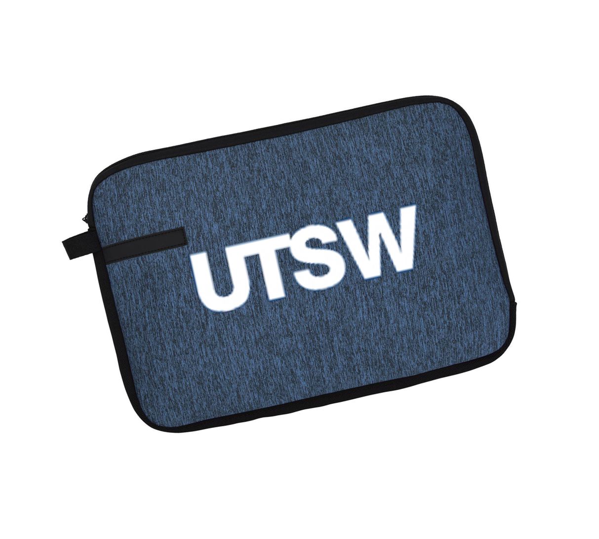 UTSW Laptop Sleeve, Color: Heather Navy