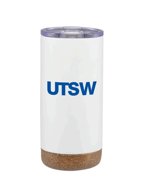 UTSW Vacuum Insulated Travel Cup 18oz, Color: White