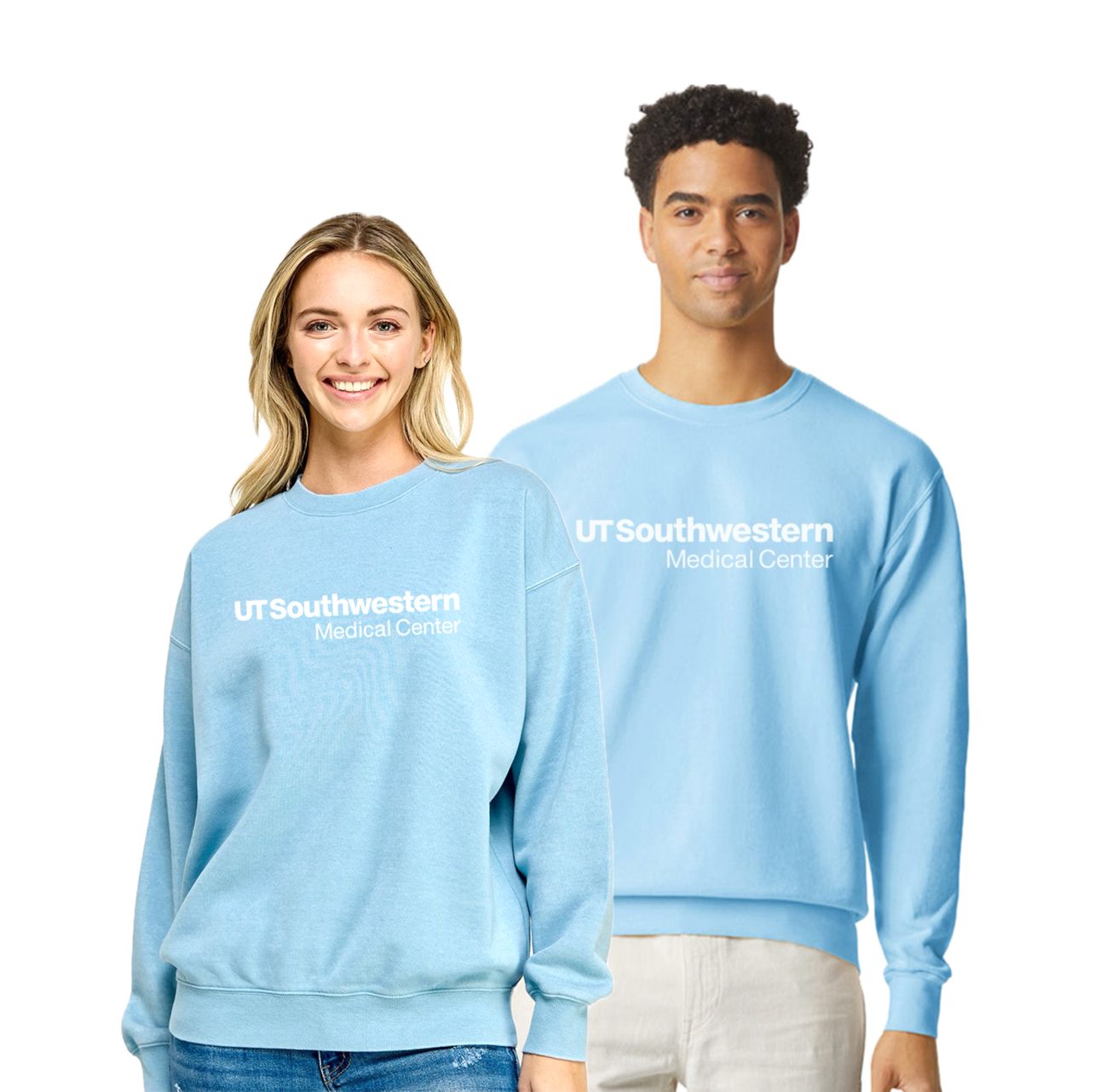 UTSW Light Blue Crewneck Sweatshirt