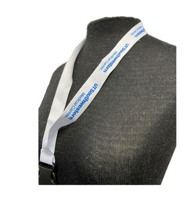 UTSW White Lanyard