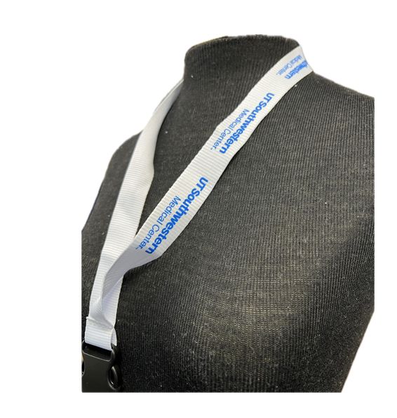 UTSW White Lanyard