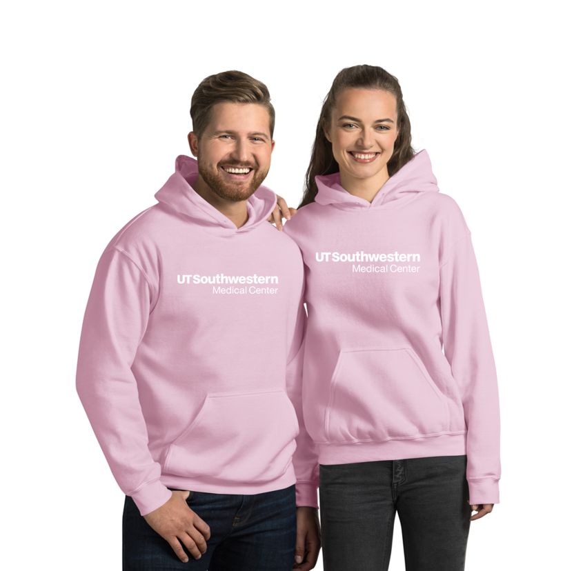 UTSW Hooded Sweatshirt - Light Pink
