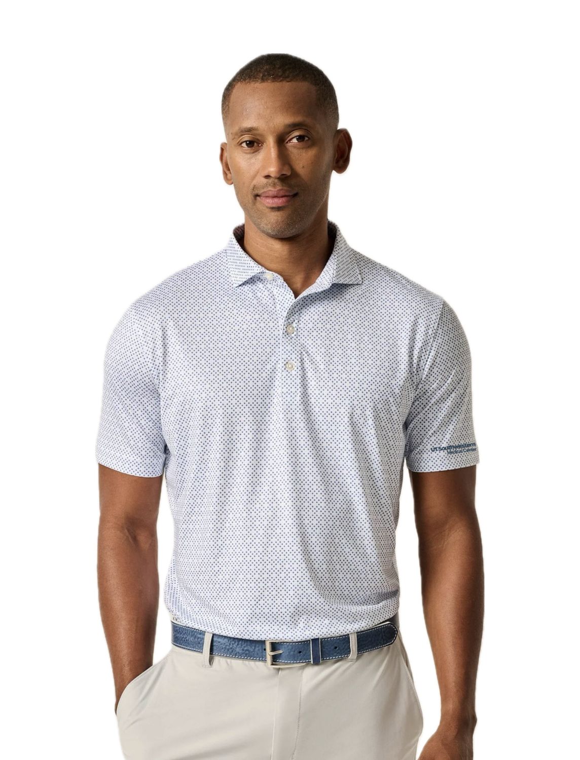 UTSW Johnnie-O Men's Polo - Maxim Lake