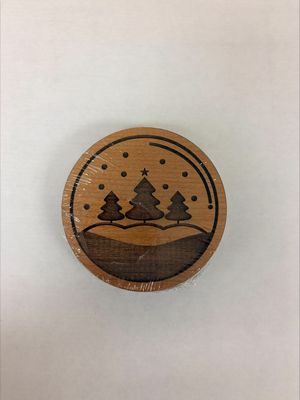 Snowglobe Coasters