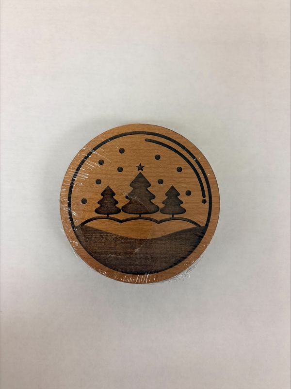 Snowglobe Coasters
