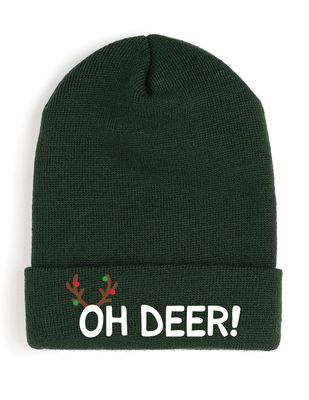 OH DEER! - Embroidery Beanie