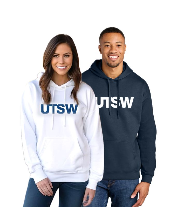 UTSW Letter Logo Hooded Sweatshirt