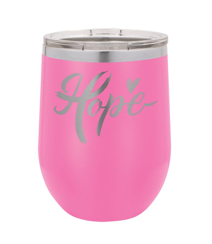 Wine Tumbler 12oz with Custom Engraving