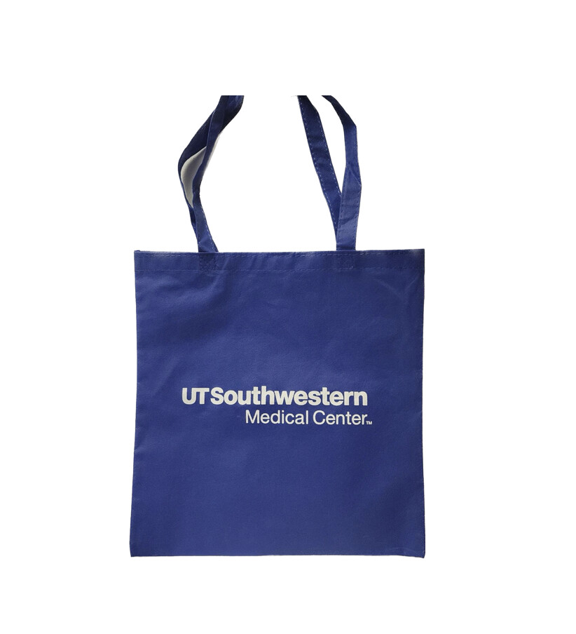UTSW Knit Tote Royal Blue