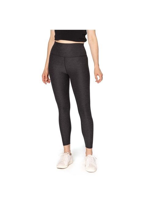 Threadfast Apparel Ladies Impact Leggings, Color: Black Heather, Size: XS
