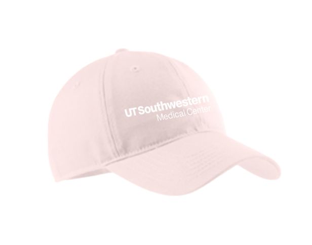 UTSW Soft Brushed Pink Canvas Cap