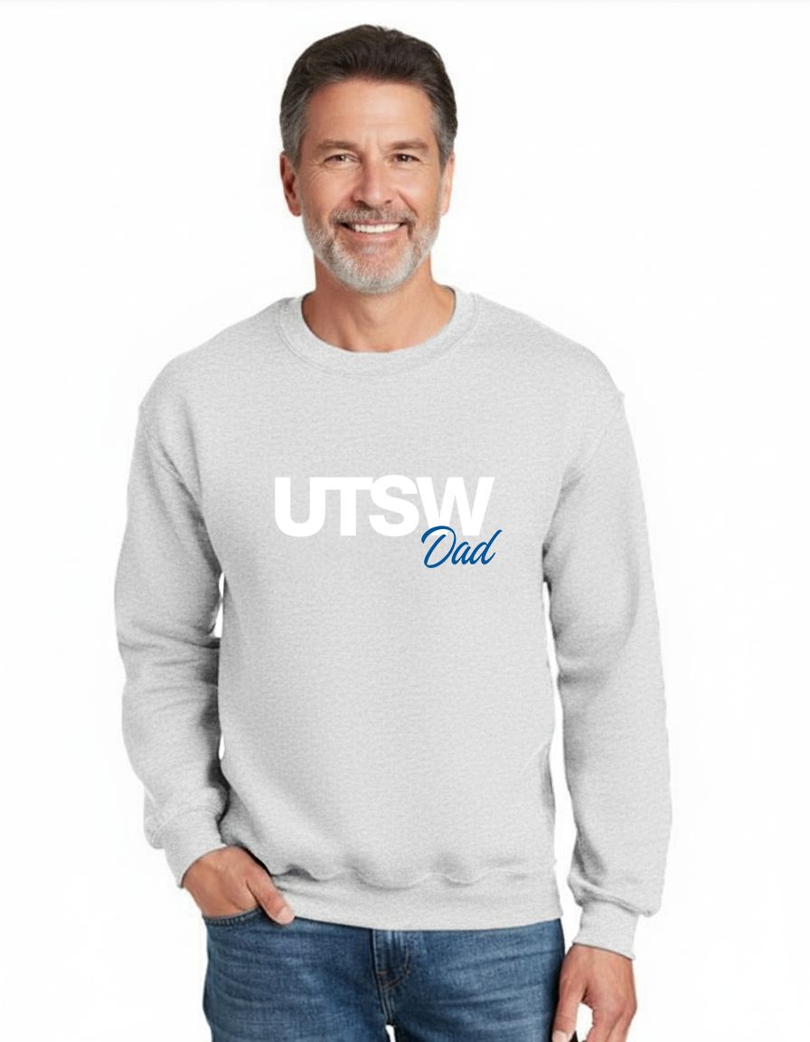 UTSW Dad Crewneck Sweatshirt, Size: Small