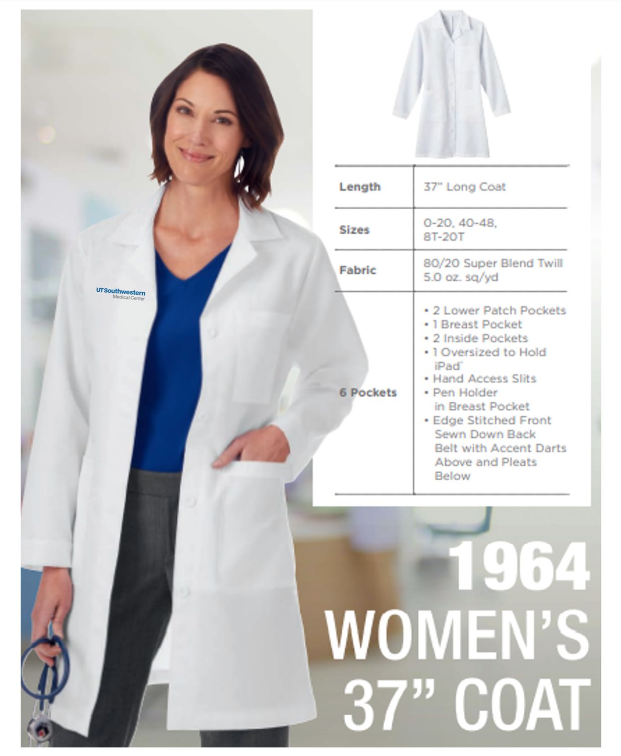 1964 META LAB COAT LADIES 37