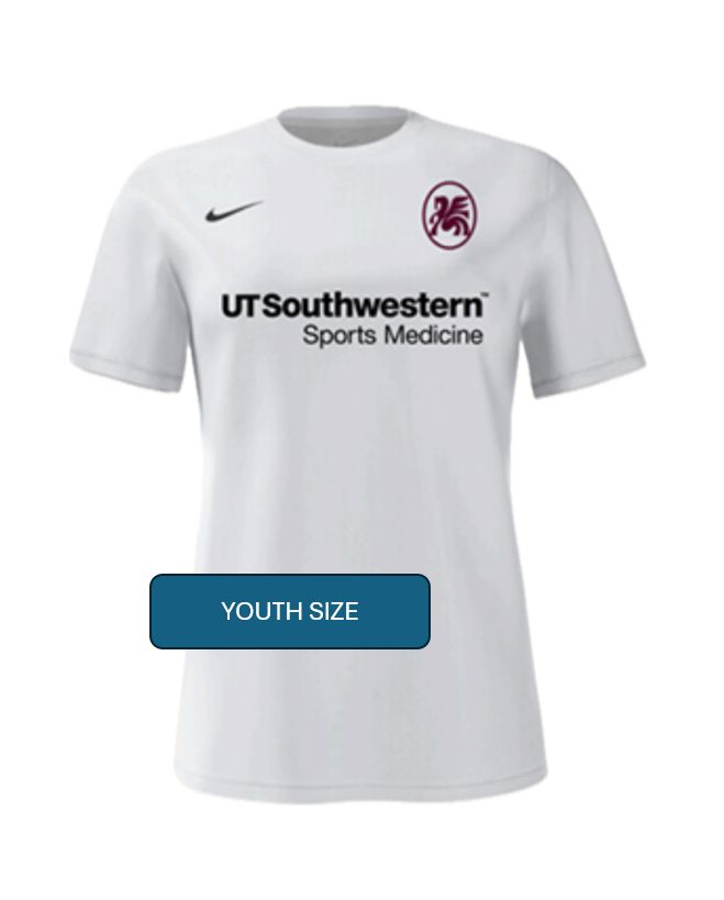 Dallas Trinity FC Youth Training Top, Size: Extra Small