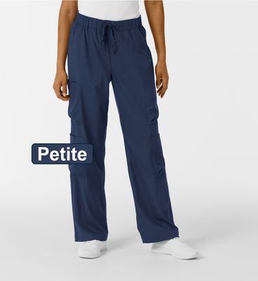 Boundless Women's Classic Wide Petite Scrub Pant 5451P