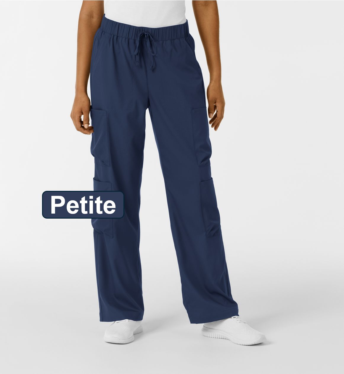 Boundless Women's Classic Wide Petite Scrub Pant 5451P, Size: 2XS PETITE