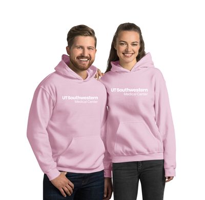 UTSW Hooded Sweatshirt - Light Pink