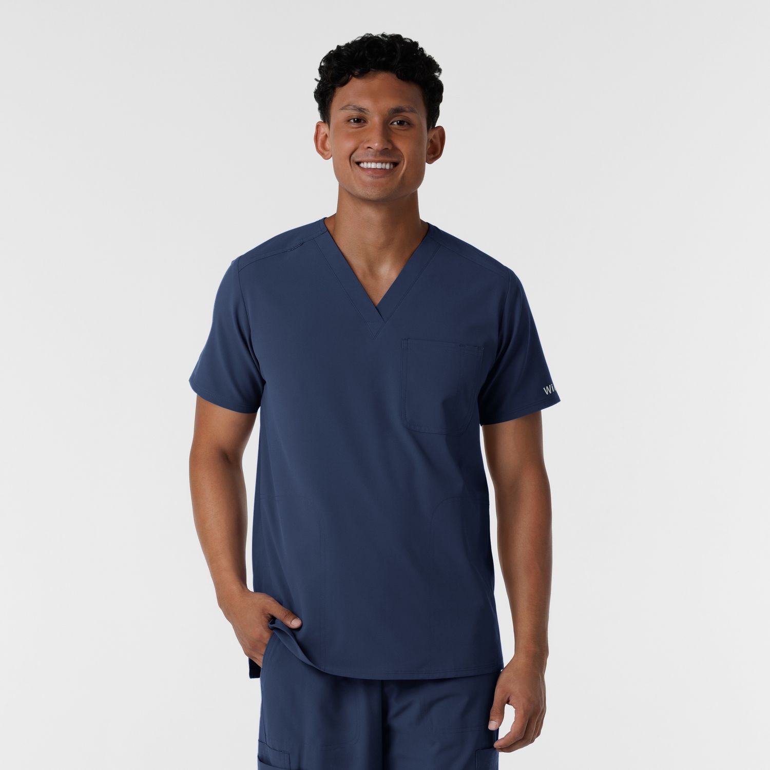 Nurtur Men's V-Neck Scrub Top - Style 6380