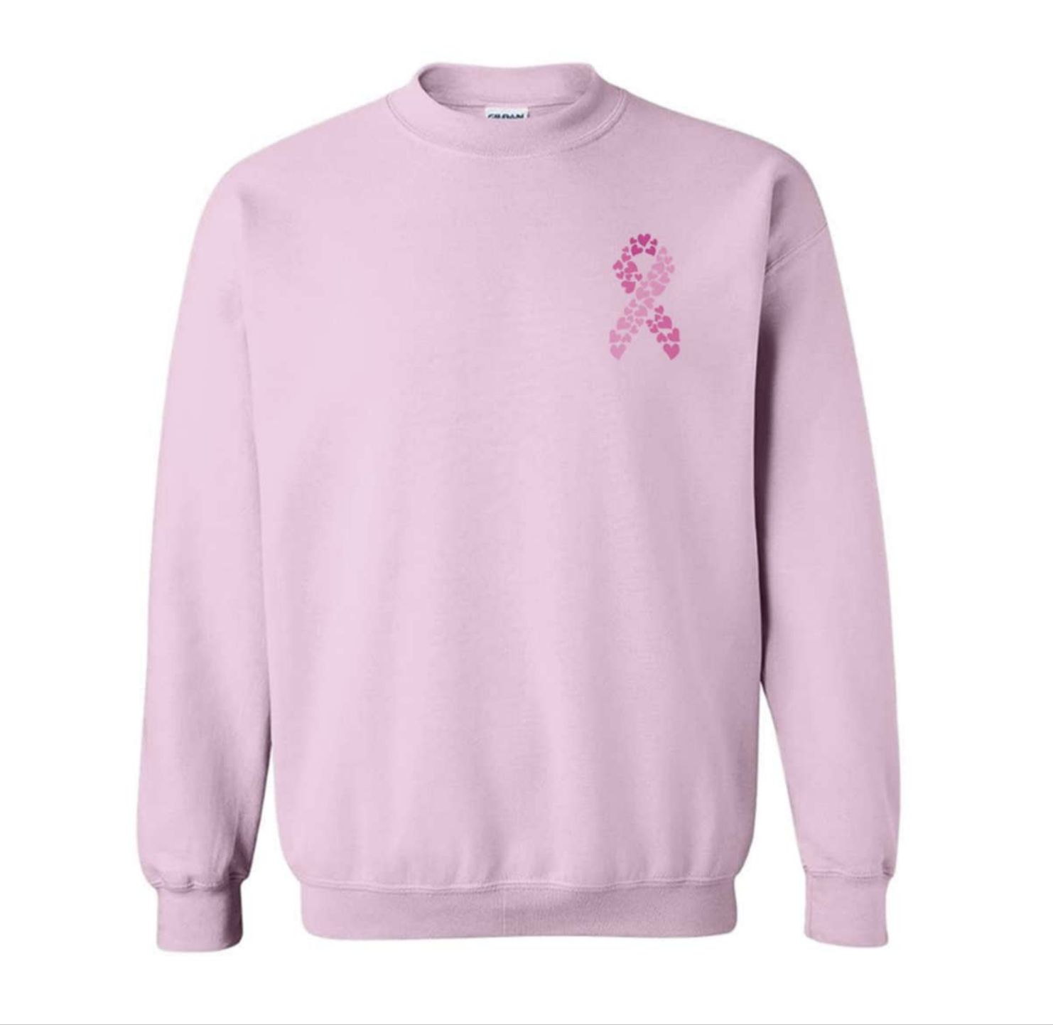 Breast Cancer Ribbon Crewneck