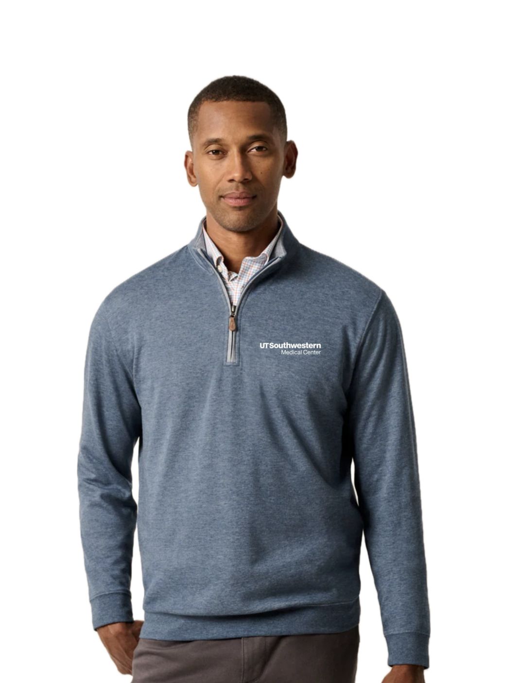 UTSWMC Johnnie-O Men's 1/4 Zip Pullover - Sully Sapphire