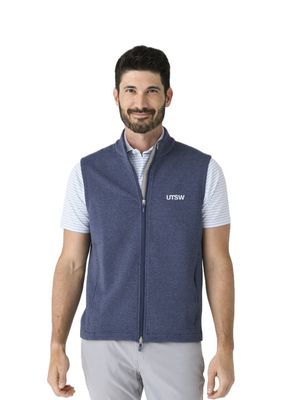 UTSW Johnnie-O Men's Vest - Reggie Navy
