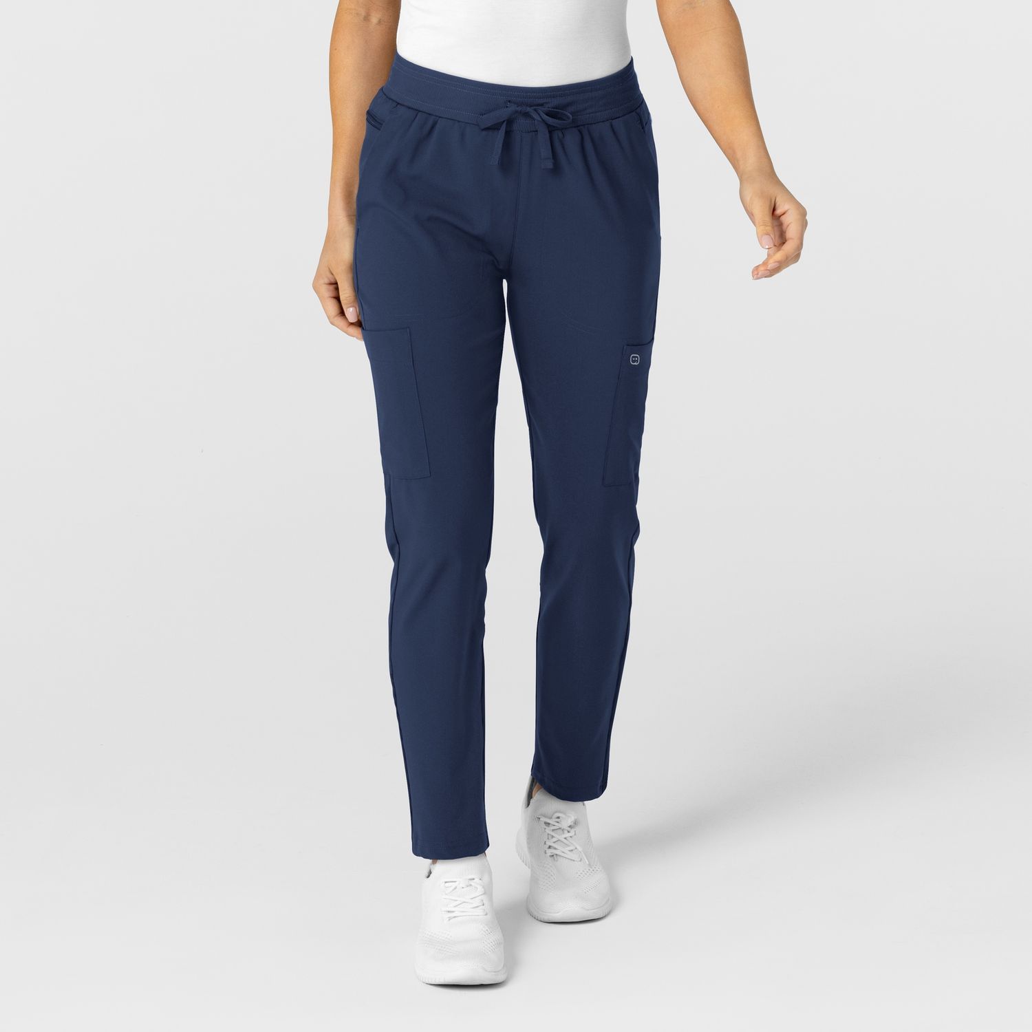 Women's Flex-n-Reach Track - Navy Tall Scrub Pant - 5045T