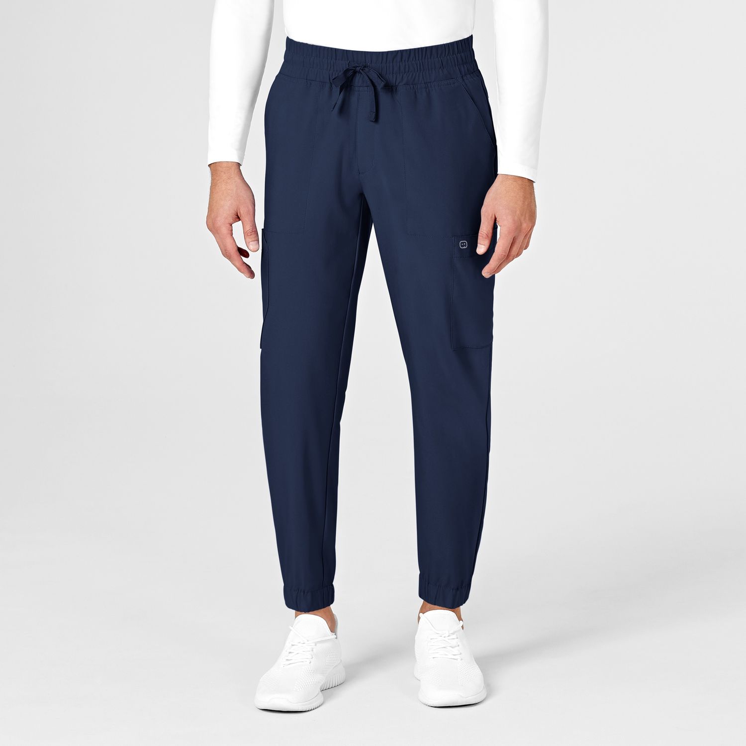 W123 Men's Cargo Jogger Scrub Pant - 5655
