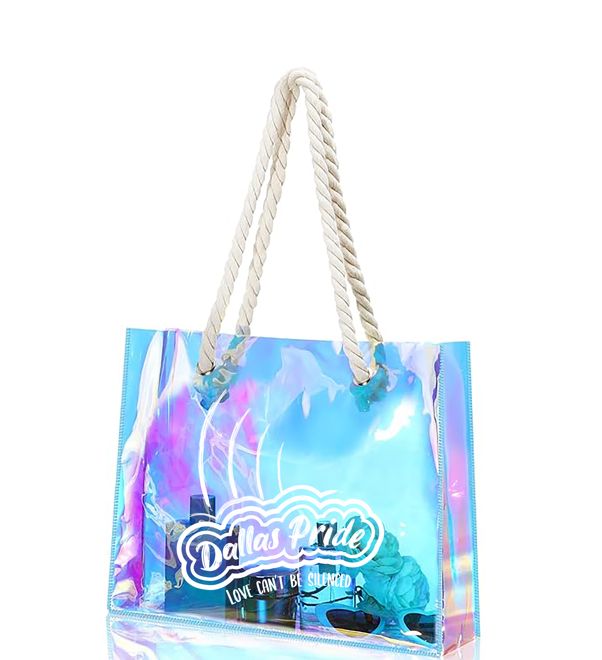 Dallas Pride Beach Tote with Rope Handle [PRE ORDER]