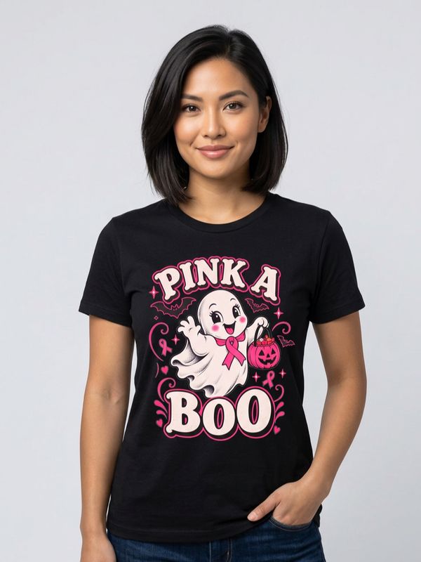 Pink A Boo T-Shirt