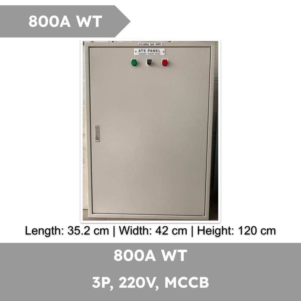 ATS 800A, 3p, MCCB-Type, WT