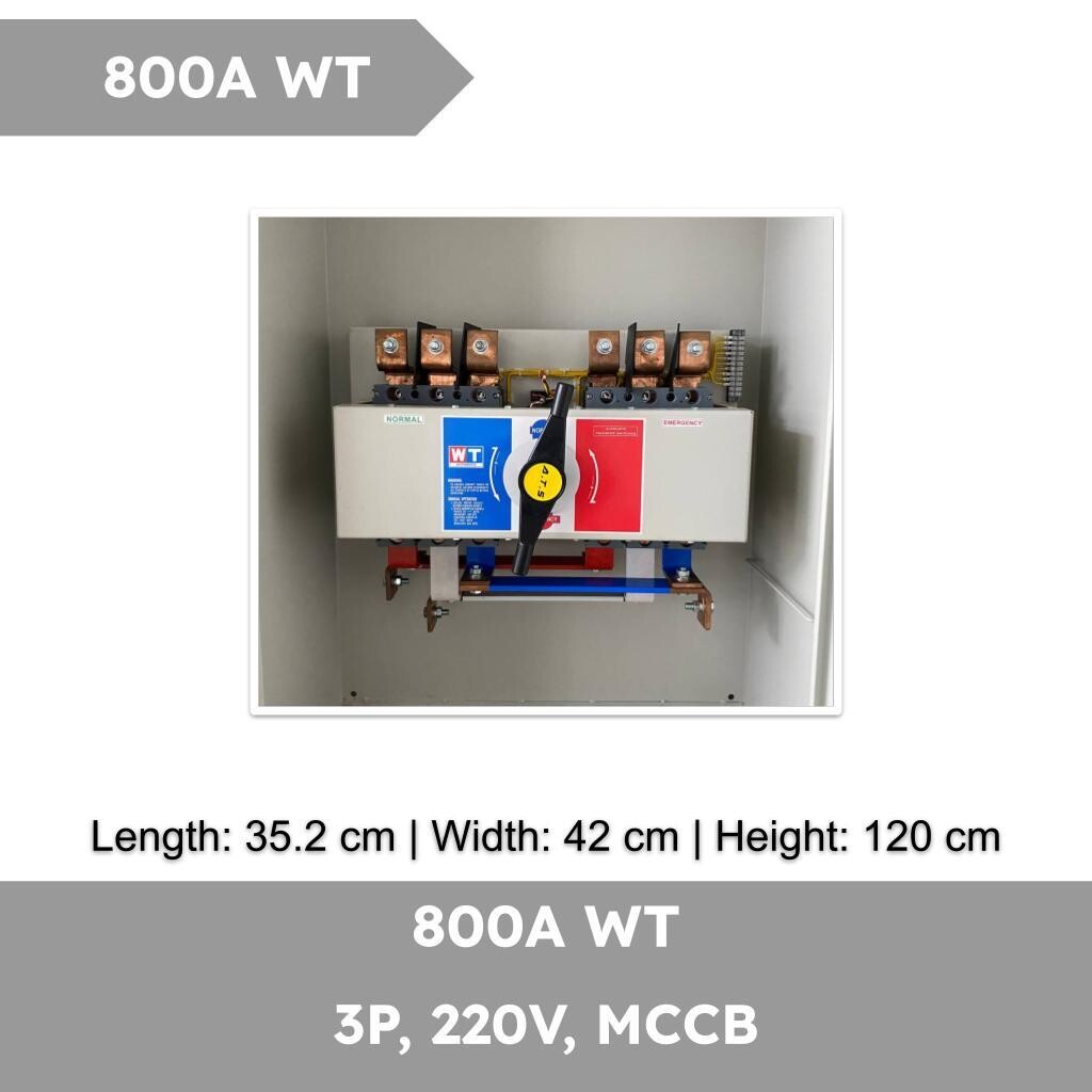 ATS 800A 3P MCCB-Type WT