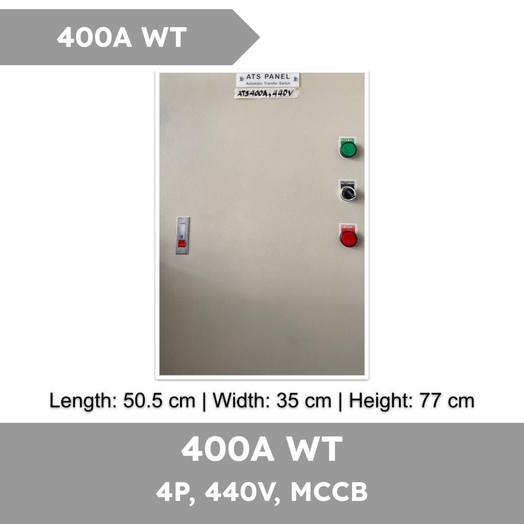 ATS 400A, 3p, MCCB-Type WT