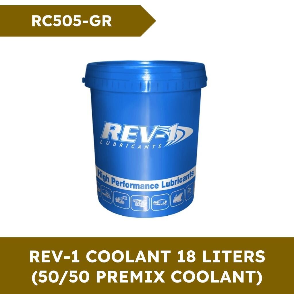 REV-1 COOLANT RC505-GR (50/50 PREMIX COOLANT)