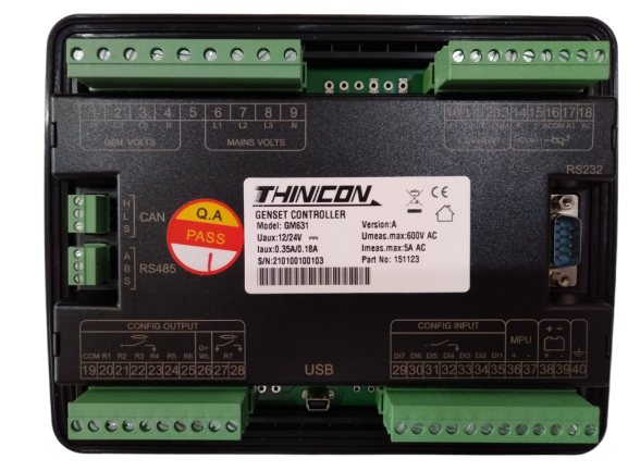 THINICON Generator Controller GM631