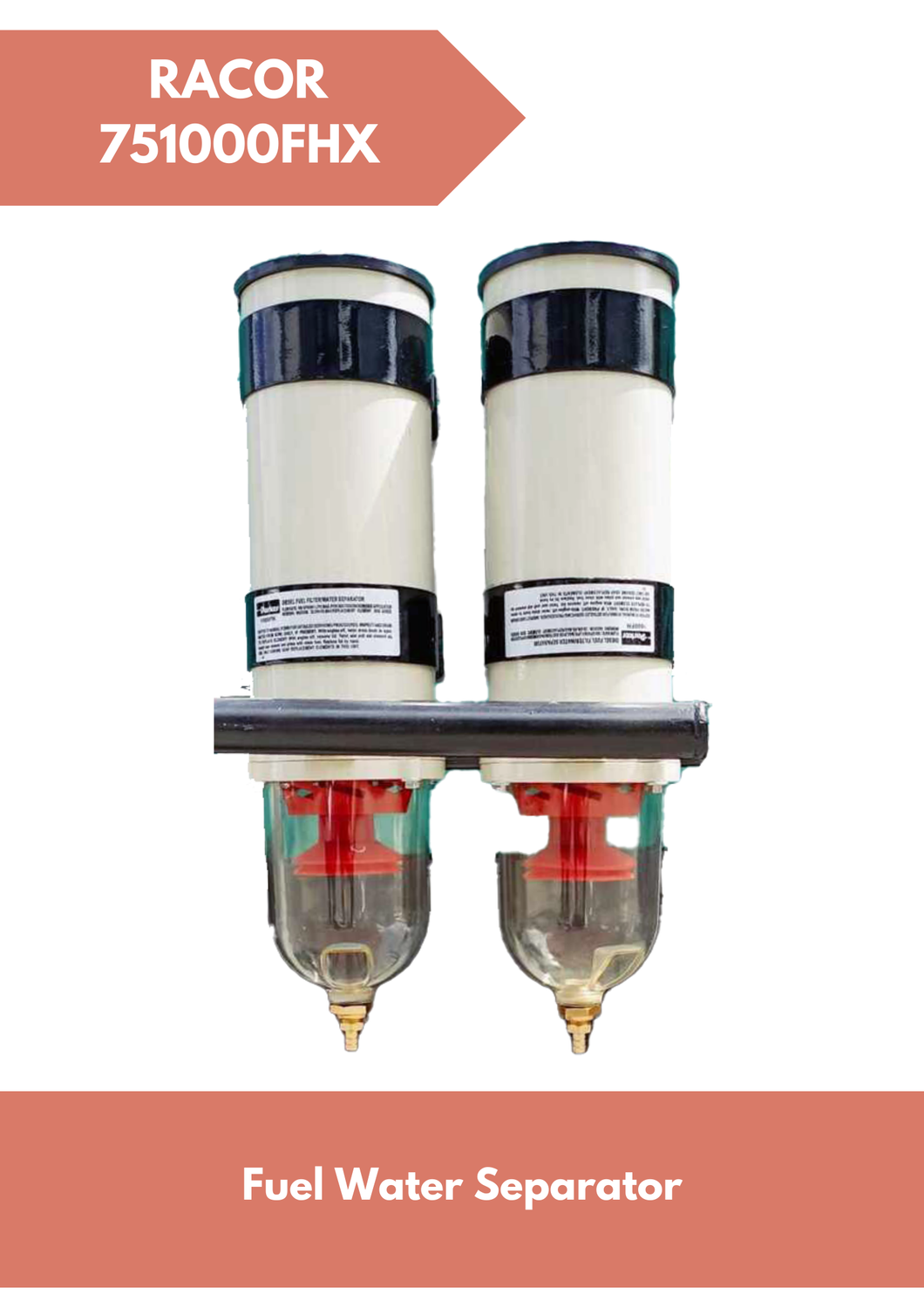 RACOR Fuel/Water Separator 751000FHX