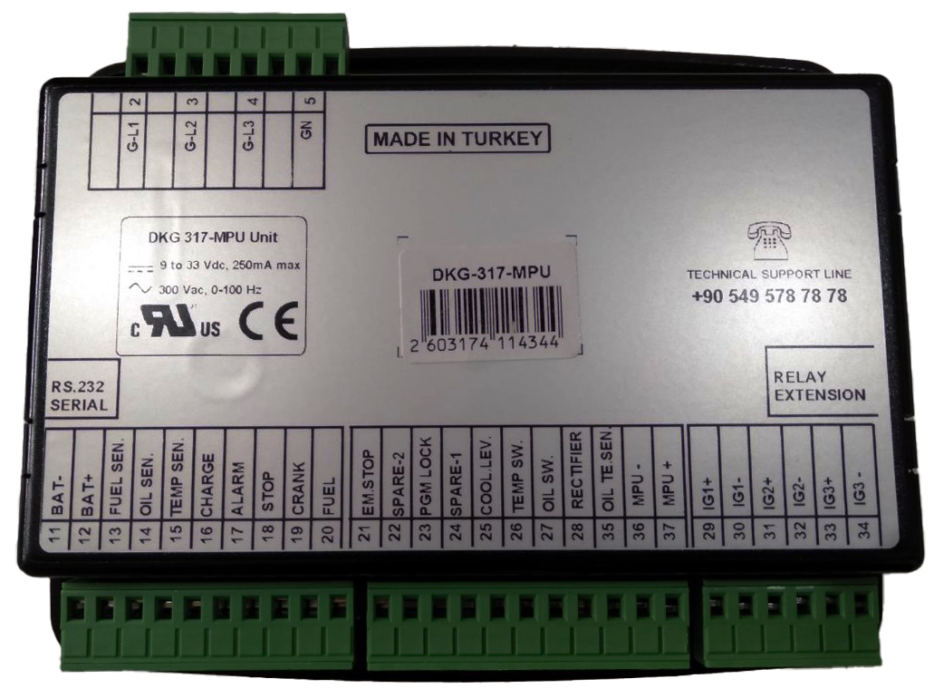 DATAKOM Generator Control Panel DKG-317