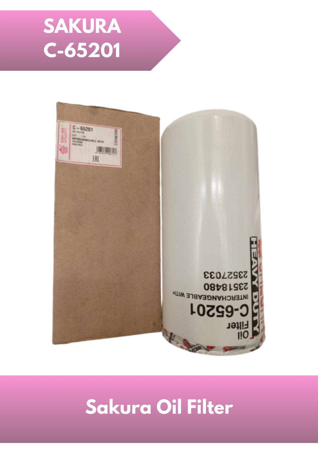 SAKURA Oil Filter C-65201
