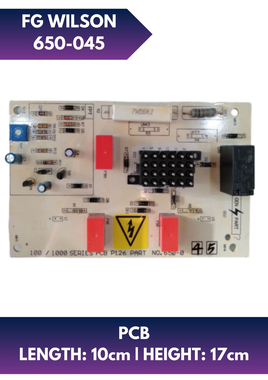 FG WILSON 650-045 PCB