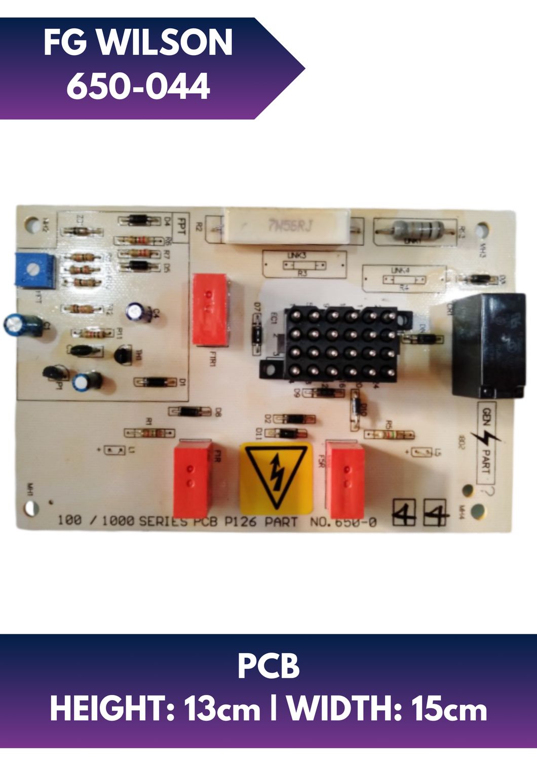 FG WILSON 650-044 PCB